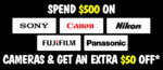 [Perks] $50 off $500 Spend on Sony, Canon, Nikon, Fujifilm or Panasonic Cameras @ JB Hi-Fi