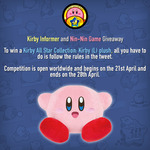 Win a Kirby All Star Collection: Kirby (L) Plushie from Kirby Informer x Nin-Nin Game