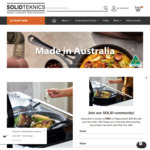 Free AUS-ION 26cm Frypan ($179.95 Value) When You Spend over $499 + Free Shipping @ solidteknics