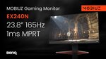 Win a MOBIUZ Gaming EX240N Monitor from Knitehawk & BenQ