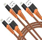 HARIBOL iPhone Charging Lightning Cable 1m 3Pack $9.51 + Delivery ($0 with Prime/ $59) @ Haribol via Amazon