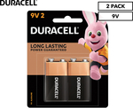 Duracell Copper Top 9V Battery 2-Pack $4.80 + Shipping ($0 with OnePass) @ Catch
