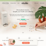85% off Your First Month (Vitamin Subscription Plan, 30-Day Subscription Cycle) + $9.95 Delivery ($0 with $30 Order) @ Vitable
