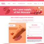 Win a Year’s Supply of Skincare Products from Tbh Skincare