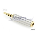 2.5mm Male to 3.5mm Female / 3.5mm Male to 2.5mm Female Stereo Adapter 39cents Delivered!