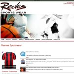 FREE SHIPPING at Reeves Sportswear When You Purchase 10 or More Items (Saves at Least $11)
