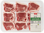 Lamb Loin Chops $16/kg @ Coles