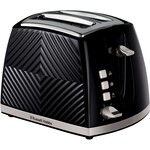 Russell Hobbs Groove 2-Slice Toaster Black $34/ Groove Kettle Black $34 + Delivery ($0 C&C/ in-Store/ $65 Order) @ BIG W