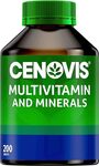 Cenovis Multivitamin & Minerals 200-Pack $8 ($7.20 S&S) + Delivery ($0 with Prime/ $59 Spend) @ Amazon AU