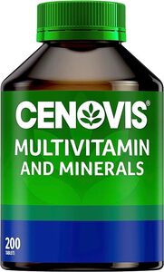 Cenovis Multivitamin & Minerals 200-Pack $8 ($7.20 S&S) + Delivery ($0 with Prime/ $59 Spend) @ Amazon AU