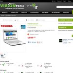 Price Breakthrough - 3rd Gen i7 QUAD, 4GB, 1TB, Win7, Toshiba Laptop - $699! Vision Tech - NSW