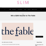 Win a $200 Voucher to The Fable from Slim Magazine