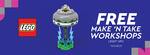 Free LEGO UFO Make and Take Workshop Sat-Sun 15-16 June 2024 (Bookings Required) @ AG LEGO Certified Stores