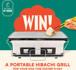 Win a Portable Hibachi Grill from Miss Chows at Home