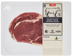 5 for $30 - Scotch Fillet 170g, 4 Star mince 500g, Porterhouse 180g, Beef  Schintzel 320g, Pepper Steak 300g @ Coles Online Only