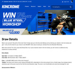 Win a Kincrome Tool Prize Package Valued at $10,000 from Kincrome