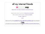 Free MP3 - "All my Internet Friends" by Amanda French