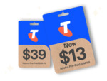 Telstra Pre-Paid Mobile Casual Plan 6-Month Expiry: 390MB, 110min Talk, 140 SMS & MMS $13 Delivered (Was $39) @ Telstra