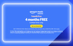 Free: 4 Months Amazon Music Unlimited for New Subscribers Only (Ongoing $12.99 Per Month) @ Amazon AU
