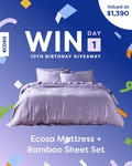 Win 1 of 10 Daily Prizes from Ecosa