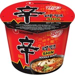 Nongshim Big Bowl: Shin Ramen 114g, Spicy Shrimp 115g or Chapagetti 114g $1.87 @ Woolworths