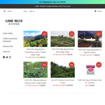 Save 50% 1kg $27.90 Brazil or Peru Single Origins + Del ($0 w/ $69 Order, C&C, Op Delayed Disp Upto 30/12/25) @ Lime Blue Coffee