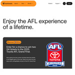 [VIC] Win Two General Admission Tickets to The 2025 Toyota AFL Grand Final from BankWest