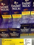 Cadbury Dairy Milk 4x200g Blocks $4.99 Aldi [North Sydney] - Save $5