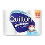 Quilton 3-Ply Paper Towel 12 Pack $9.60 ($8.64 via Sub & Save) + Delivery ($0 with Prime/ $59 Spend) @ Amazon AU