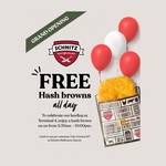 [VIC] Free Hash Brown with Any Purchase @ Schnitz, Melbourne Airport T4