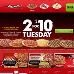 Pizza Hut Deals - Classics $5.95 Pick up & Legends $7.95 Pick up - Expires 6/5/2013