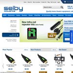 Selby Acoustics - 15% off Everything except Projectors, Today Only!