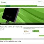 Xbox 360 320GB Hard Drive $49 at Kmart Hastings (VIC)