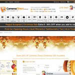 20% off Christmas Gift Vouchers at CamerasDirect - $100 & $200 Gift Cards Available
