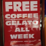 Free Regular Coffee and Small Gelato at Sliders on Rundle Street (SA)