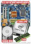 Bundle Deal: Intel E7400 + 2GB RAM + G31 Motherboard + 160GB HDD For $309.99