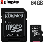Kingston 64GB Class 10 MicroSDXC $48.95 Including Delivery @ OO
