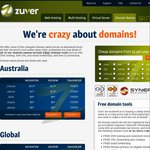 FREE .net.au Domain Name for 2 Years - Zuver