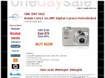 Refurbished Kodak C1013 10.3MP Digital Camera (RRP $199) Today only $79 + shipping! ODS