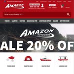 20% off at Amazon Outdoors (Fishing/Camping Store NOT Related to Amazon.com)