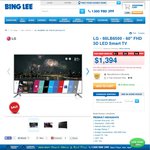 LG 60" FHD 3D LED Smart webOS TV $1397, Samsung 58" FHD LED TV $996 Pick Up @Binglee