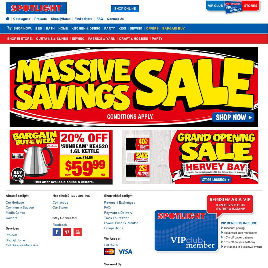 Spotlight Massive Savings Sale - 30-50% off All Manchester + More ...