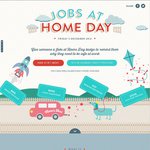 Free Badge - Novelty Gift: Jobs at Home Day (VIC only)