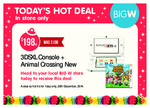 Nintendo 3DSXL + Animal Crossing $198 at Big W - 20th of December