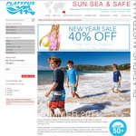 40% OFF Entire Kids Platypus Swimwear Range 0-14 Years Worldwide @ Platpus Australia