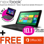 Nextbook Microsoft Windows 8.1 Tablet PC + Loads of Free Extras for $299 + Shipping @ Centre Com