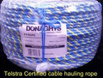 400m Coil X 6mm Donaghys Telstra Approved Rope $40+ $15del @ Rope Galore