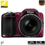 Nikon COOLPIX L830 16MP Digital Camera - Plum $149 + Delivery @ OO