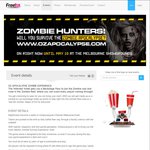 Free Ozapocolypse Tickets (to Be Zombies NOT Hunters) @ MELBOURNE SHOWGROUNDS