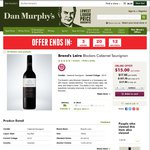 Dan Murphy's 4hr Only Sale $15 Per Bottle Brand's Laira Blockers Cab Sav